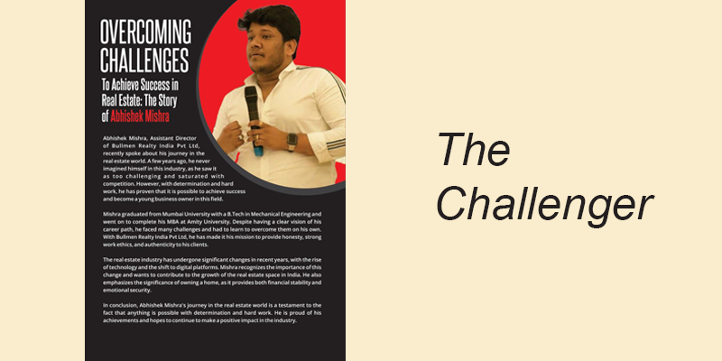 Abhishek Mishra The Challenger
